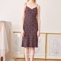 Floral Printed Women Mid Length Knee Sleeveless Dresses